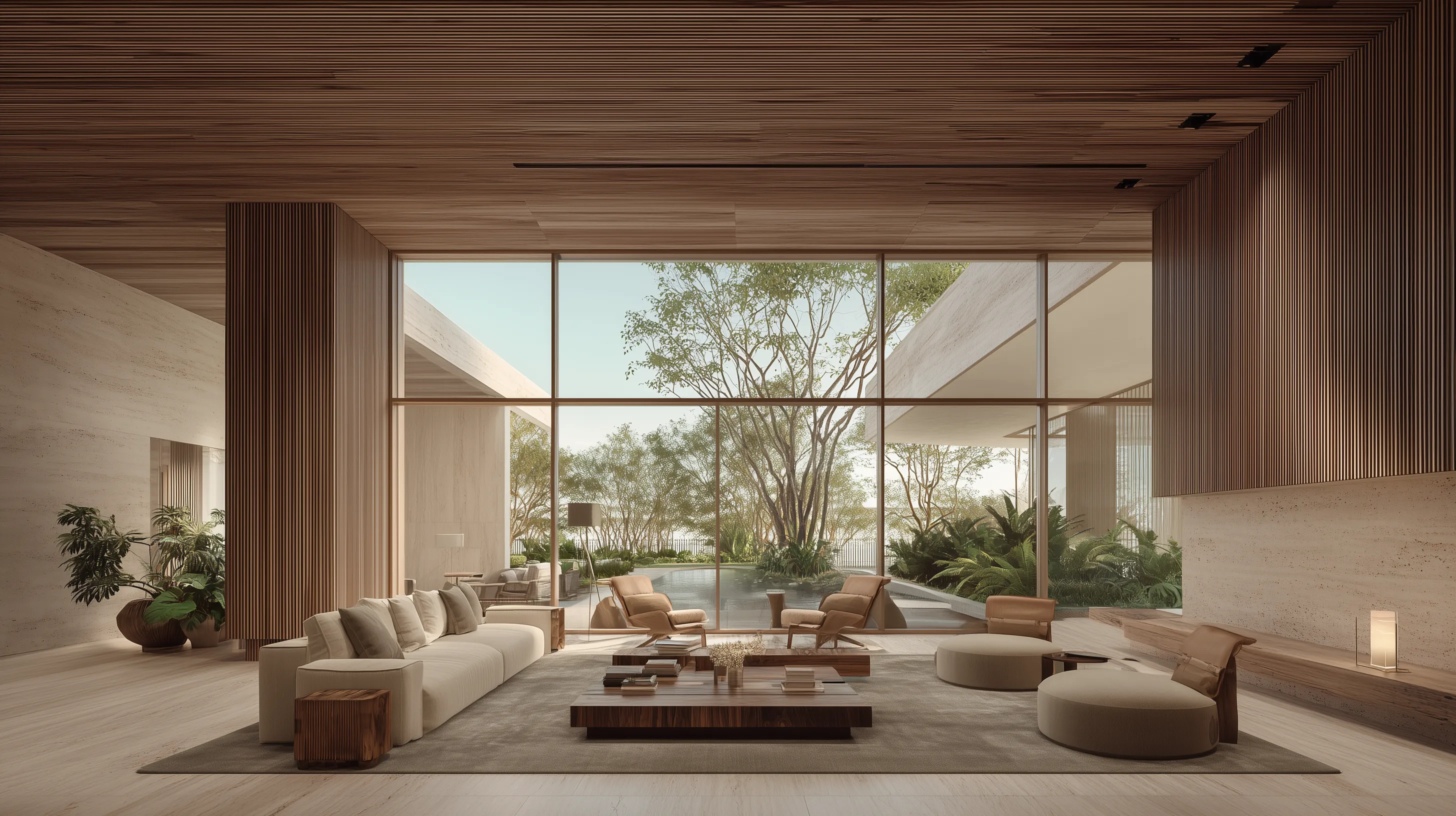 Rooftop lounge